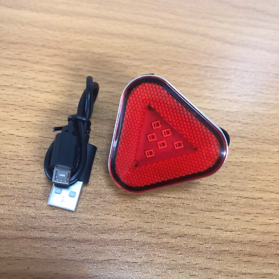 Bike Lamp Bicycle Light Bicycle Triangle Taillight