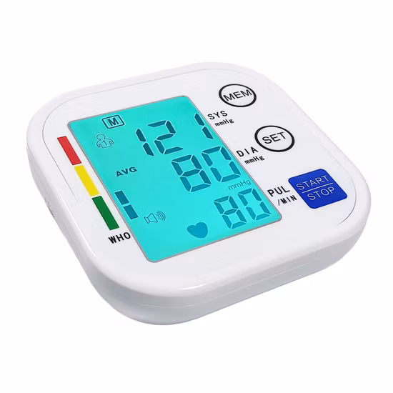Hot Sales Electronic Bp Machine Arm Digital Blood Pressure Monitor with Heart Rate Monitoring for Home Care Heal Force