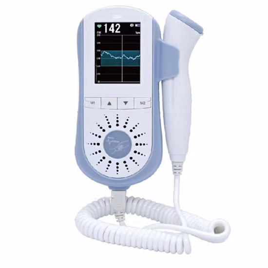 Fetal Doppler Ultrasound Doppler Baby Heart Rate Monitor Pocket Doppler Baby Heart Monitor