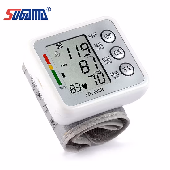 Approved Wrist Upper Arm Digital Blood Pressure Monitor with Heart Rate
