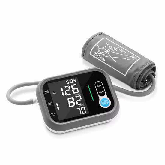 IN-G158 home and hospital digital arm smart blood pressure meter heart rate monitor
