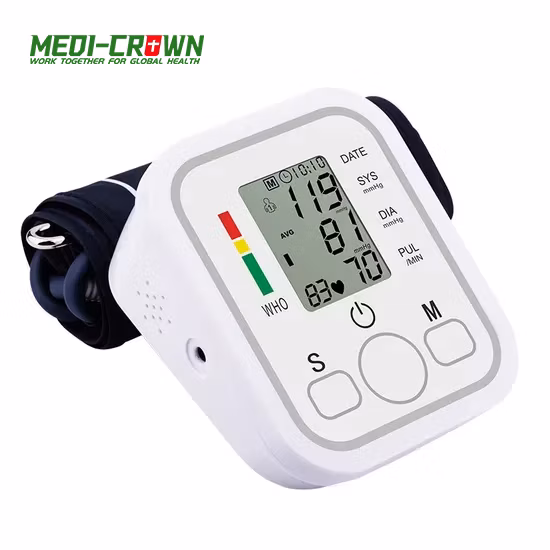 Sphygmomanometers Monitoring Heart Rate and Blood Pressure Upper Arm Blood Pressure Monitor