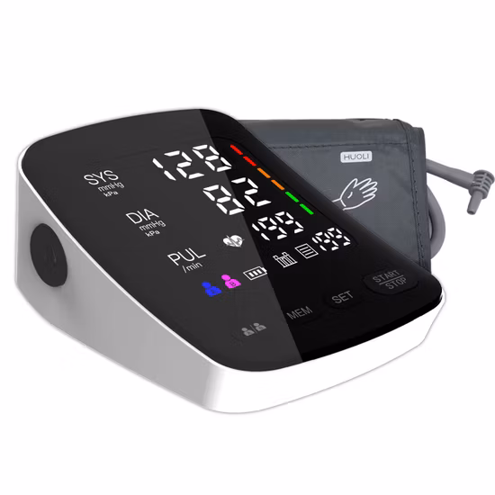 Health Care Digital Accurate Arm Type Portable Bluetooth Heart Rate Tonometer Blood Pressure Monitor