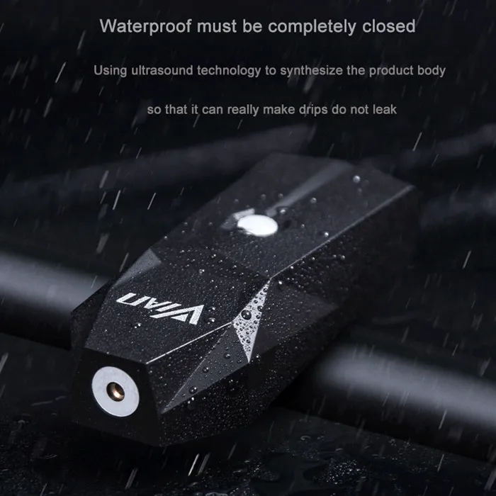 Laser Projection Bike Headlight Rechargeable Bicycle Laser Headlight (BT-01)