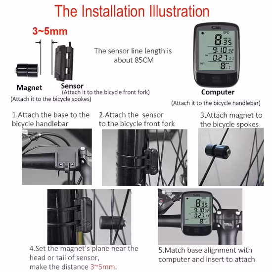 Cycling Computer Cycle Speedometer Computer Bike Computer Bicycle