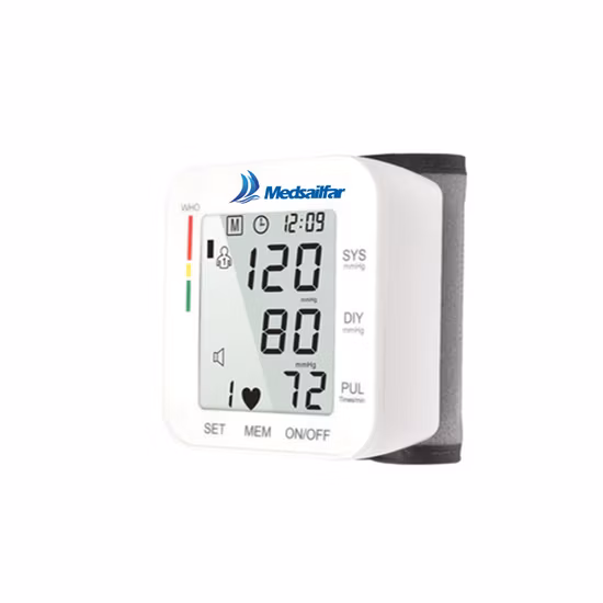 Digital LCD Portable Heart Beat Rate Pulse Measure Meter Health Bp Ambulatory Blood Pressure Monitor Wrist