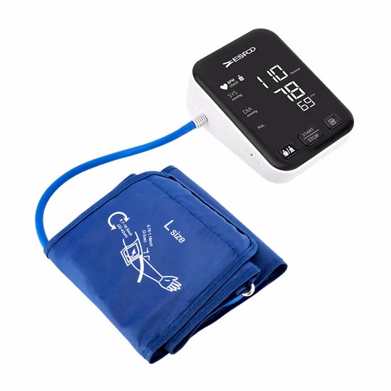 Mn-Bp002 Electronic Digital Portable High Heart Rate Stethoscope Sphygmomanomet Upper Arm Bp Blood Pressure Monitor